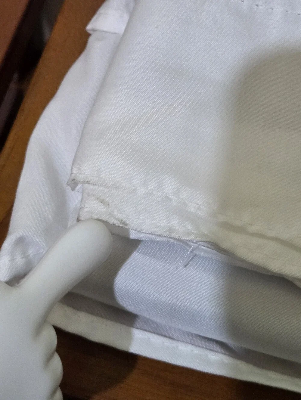 Pillowfort White Blackout Curtain (1) Panel Size 42